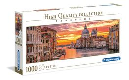 Clementoni Puzzle 1000 piezas panoramico  Canal Venecia