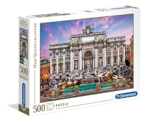 Clementoni Puzzle 500 piezas Fontana de Trevi