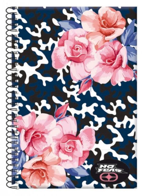 Notebook Army Flower A4