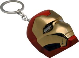 Iron Man head keychain