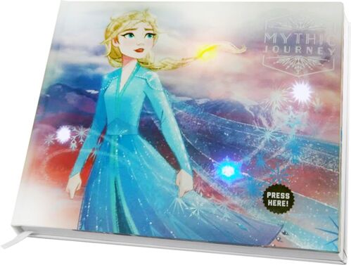 Notebook Con Luces Y Sonido Frozen 2 (st6)