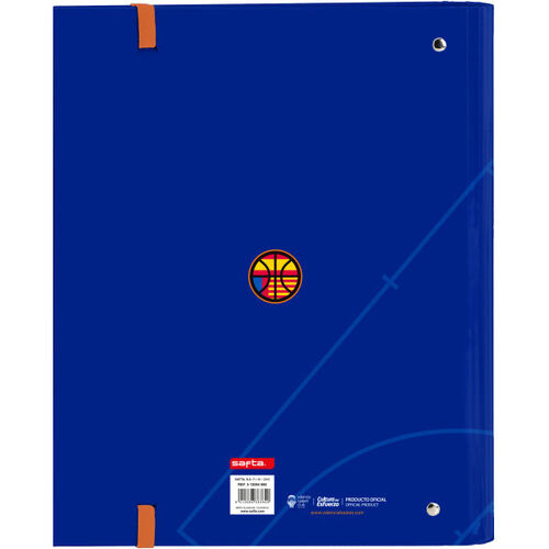 Carpeta 4 anllasi 30mm con recambio de Valencia Basket ''