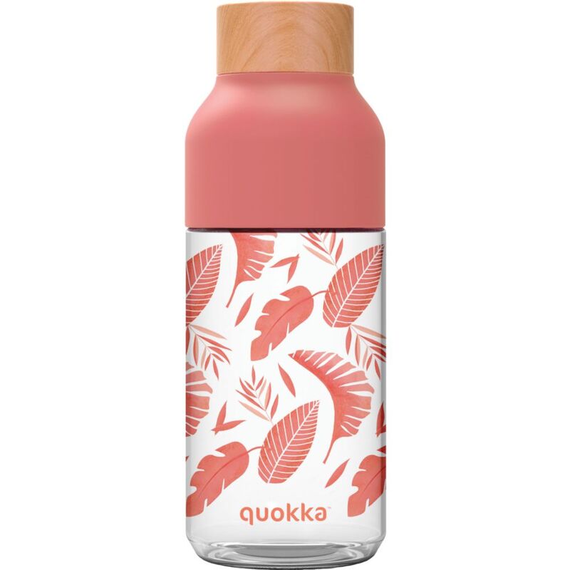 Quokka Botella Tritan Ice Pink Botanical 570ml (st12) - Regaliz  Distribuciones Español