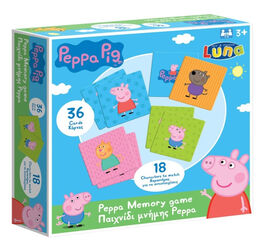 Juego memoria de Peppa Pig