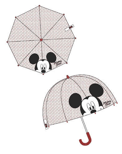 Mickey Mouse manual transparent bell umbrella 50cm
