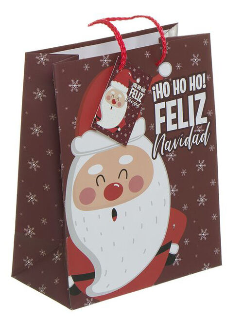 Bolsa papel XL de Papa Noel (12/24 - 48)