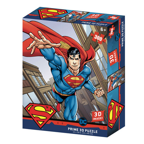 Puzzle lenticular 300 piezas de DC Comics Superman