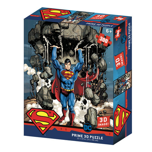 Puzzle lenticular 300 piezas de DC Comics Superman