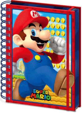 Libreta lenticular Nintendo de Super Mario