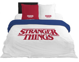 Funda nórdica algodón 240x220cm para cama de 135/150cm de Stranger Things