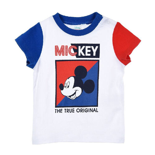 Camiseta de algodn para bebe de Mickey Mouse