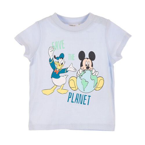 Camiseta de algodn organico para bebe de Mickey Mouse