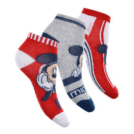 Pack 3 calcetines tobilleros de Mickey Mouse