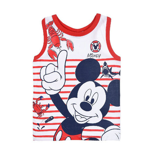 Camiseta tirantes de algodn de Mickey Mouse