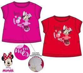 Camiseta de algodón para bebe de Minnie Mouse