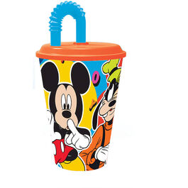 Vaso caña easy 430ml de Mickey Mouse 'Cool Summer' (0/24)