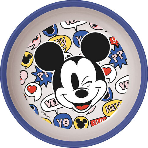 Cuenco antideslizante premium bicolor de Mickey Mouse 'ItS A Thing' (0/48)