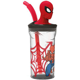 Vaso figurita 3d 360ml de Spiderman 'Urban Web' (0/24)