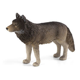 Figura Mojo Lobo vigilante 10cm 'serie animales del bosque Medium'