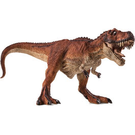 Figura Mojo Tyrannosaurus caza rojo 25cm 'serie prehistoricos y dinosaurios Deluxe II'