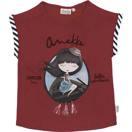 Camiseta manga corta de algodón de Anekke