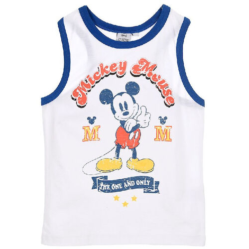 Camiseta tiras de algodn de Mickey Mouse