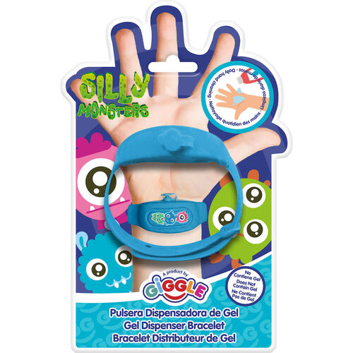 Children's bracelet with dispenser for hand sanitizer 'Silly'