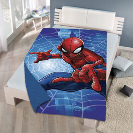 Edredon de 180x260cm para cama de 90cm de Spiderman