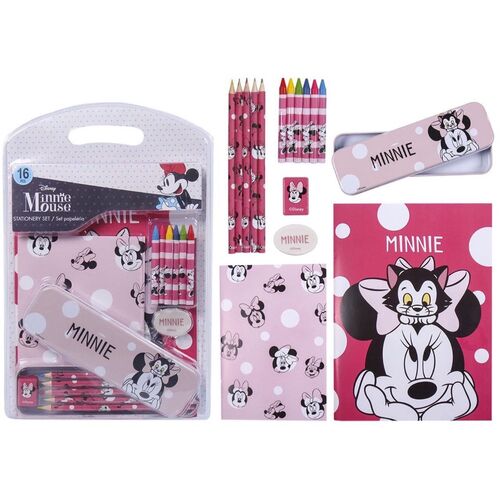 Set papelera escolar de Minnie Mouse (2/24)