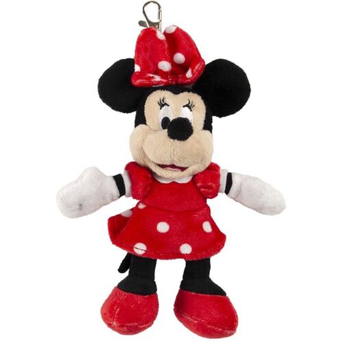 Minnie Mouse plush keychain