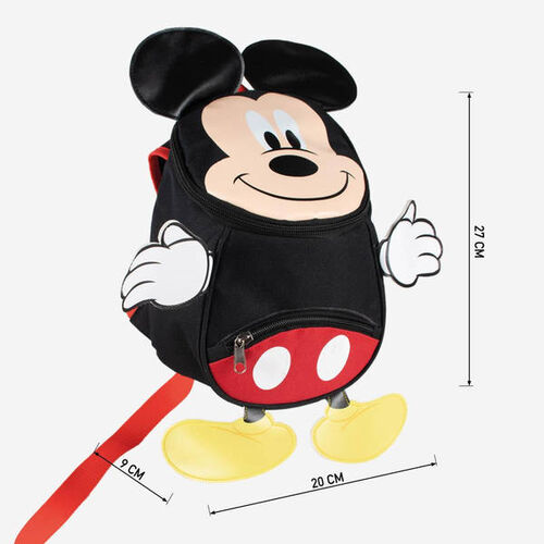 Mochila guarderia con arns de Mickey Mouse (2/18)