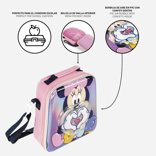 Bolsa porta merienda confetti de Minnie Mouse (2/12)