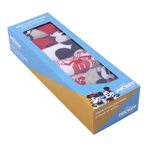 Pack de 5 calcetines de Mickey Mouse (8/24)