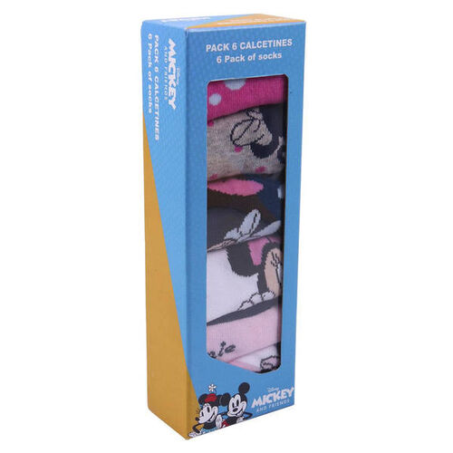 Pack de 5 calcetines de Minnie Mouse (8/24)