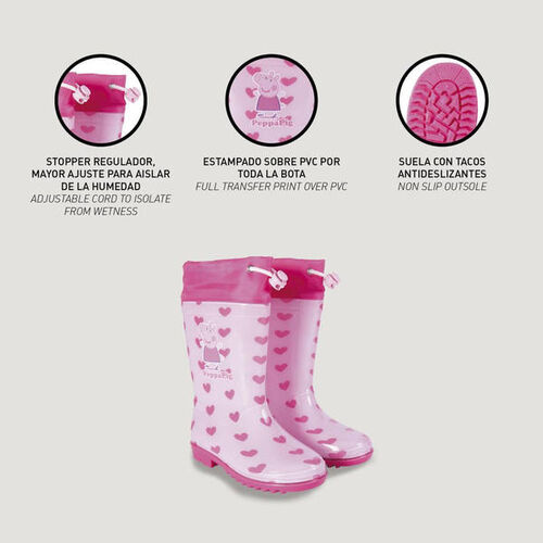 Peppa Pig pvc rain boots