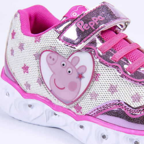 Zapatos deportivas luces Peppa Pig (12/12) - Español