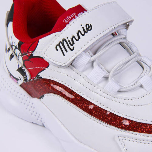 Zapatos deportivas baja con luces de Minnie Mouse (12/12)