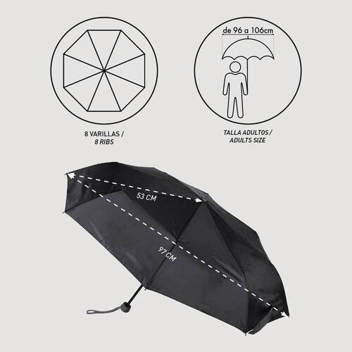 Harry Potter Manual Folding Umbrella