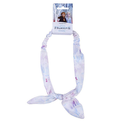 Bandana de tela con lazo y elastico para pelo de Frozen Y Princesas (1/4)