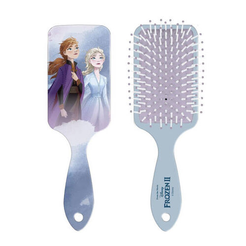 Cepillo pelo rectangular de Princesas y Frozen 2