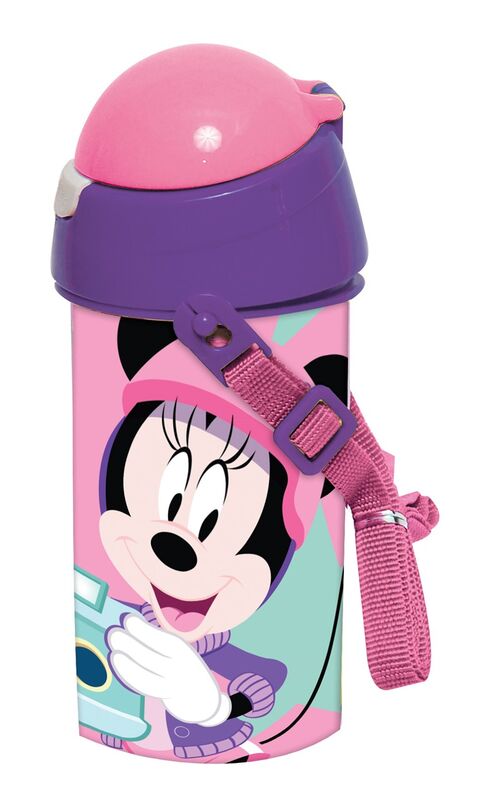 Congelar Mantenimiento Pesimista Botella cantimplora 500ml de Minnie Mouse - Regaliz Distribuciones Español