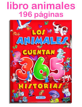Libro los animales cuentan 365 historias 20,3x 27,1cm