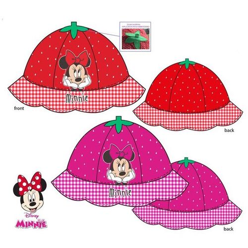 Gorro sombrero para bebe de Minnie Mouse