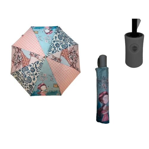 Paraguas plegable azul de Sweet Candy