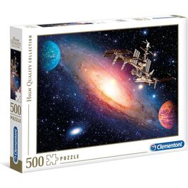 Clementoni Puzzle 500 piezas de Estación Espacial