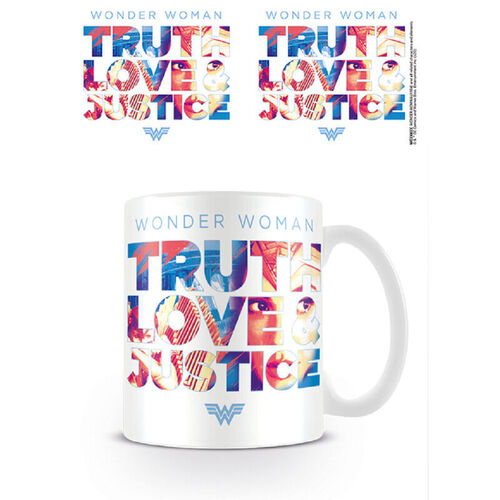 Pyramid International, Taza desayuno Wonder Woman Truth Love Justice