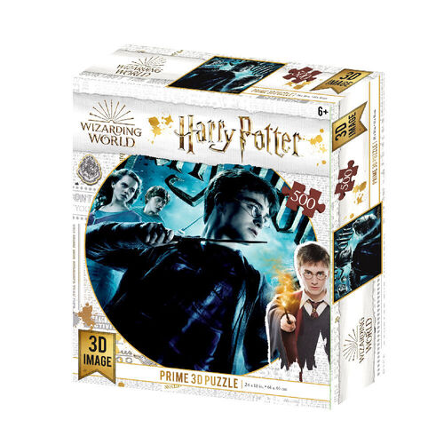 Prime 3D Puzzles, Puzzle lenticular Harry Potter 500 piezas
