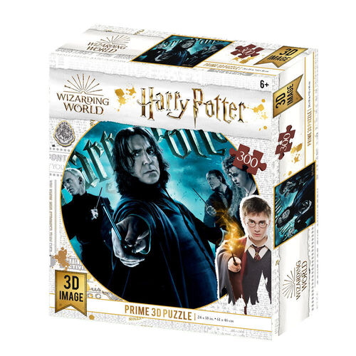 Prime 3D Puzzles, Puzzle lenticular Harry Potter Slytherin 300 piezas