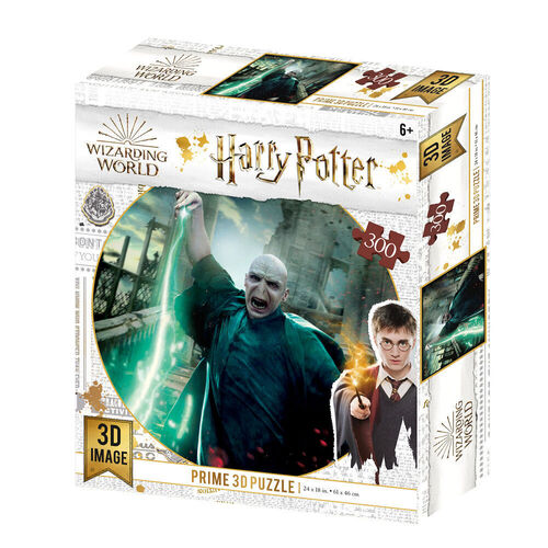 Prime 3D Puzzles, Puzzle lenticular Harry Potter Voldemort 300 piezas