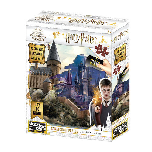 Prime 3D Puzzles, Puzzle para Rascar Hogwarts Da y Noche Harry Potter